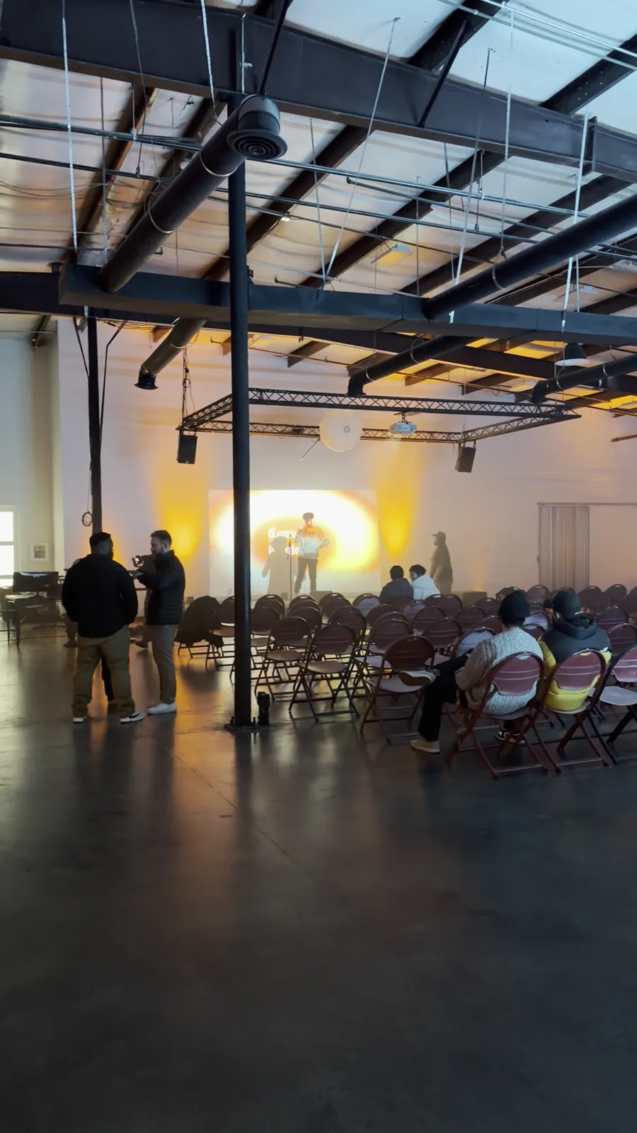 A Creator Connections gathering inside The Arena